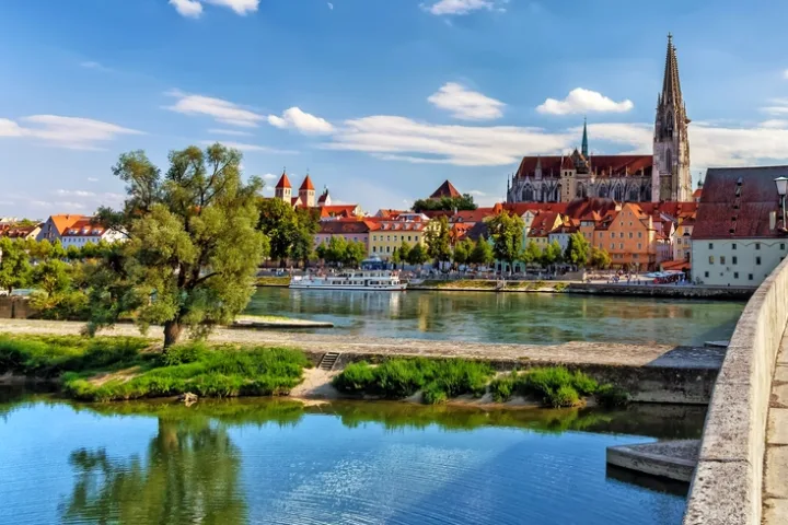 Regensburg - Ende der Veloreise Altmühltal.