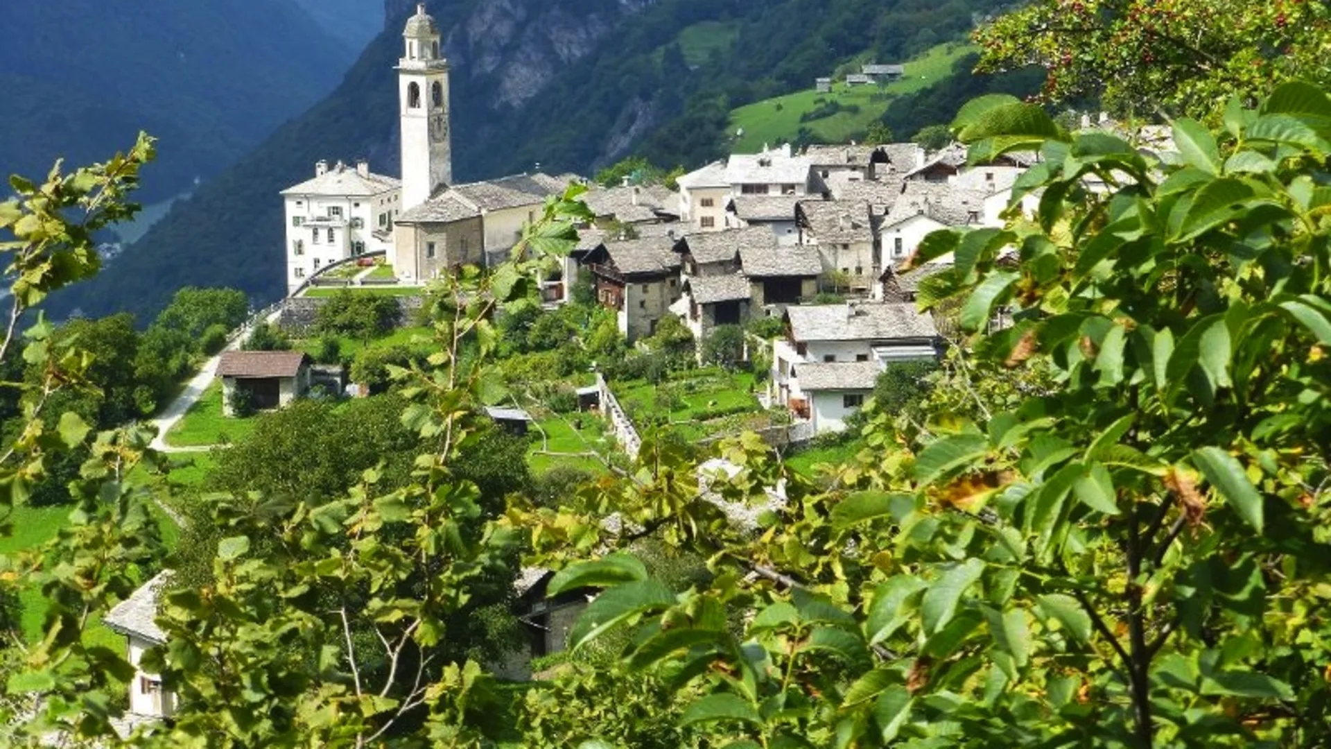 Soglio im Bergell. 