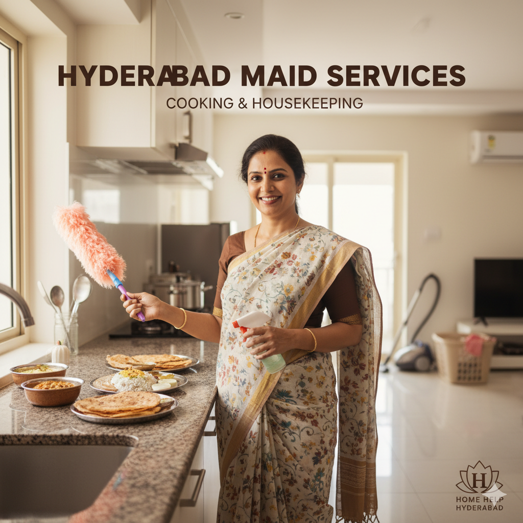 cook and maid services in Hyderabad