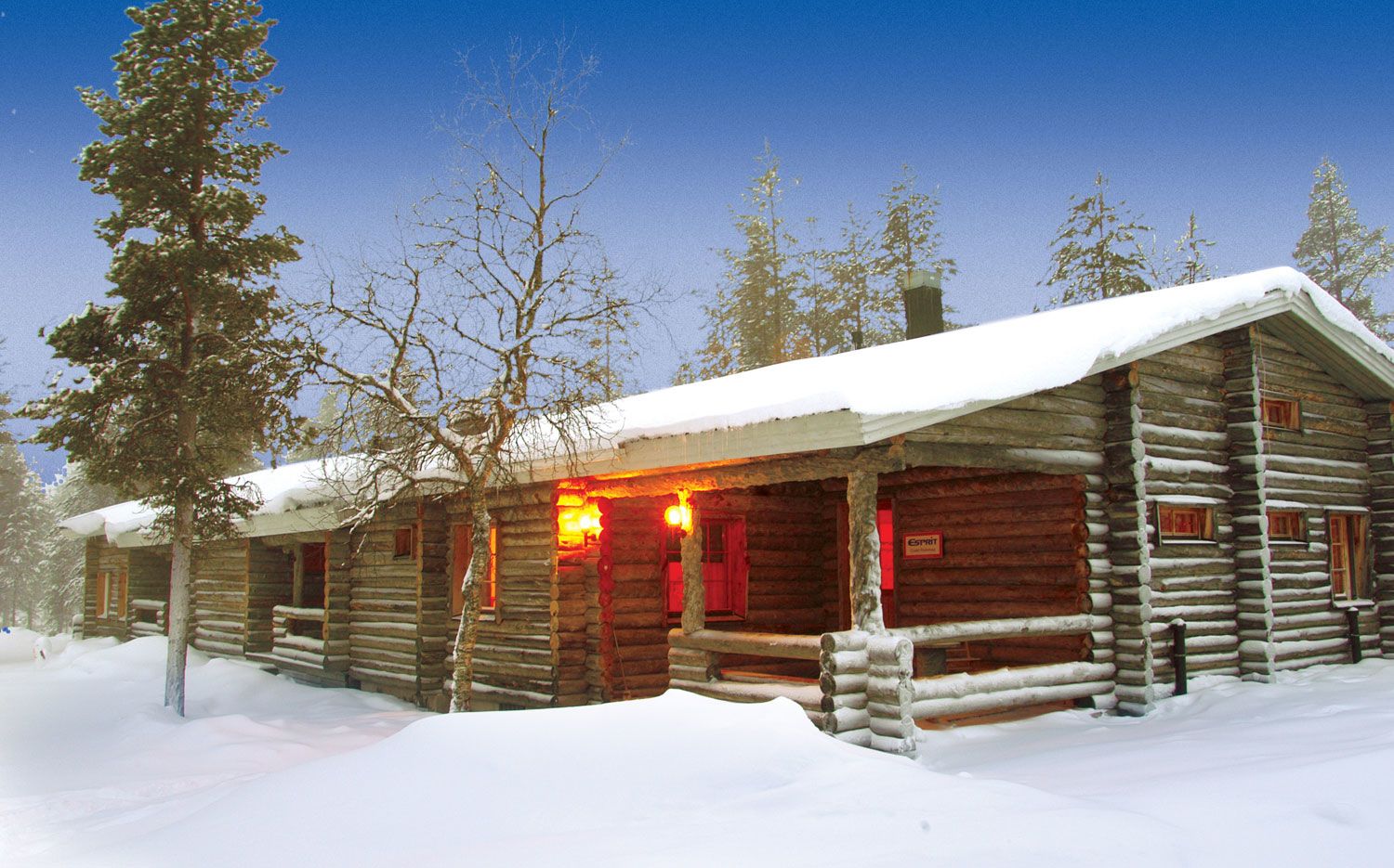 Christmas Log Cabin Holidays Lapland Christmas Log Cabins A