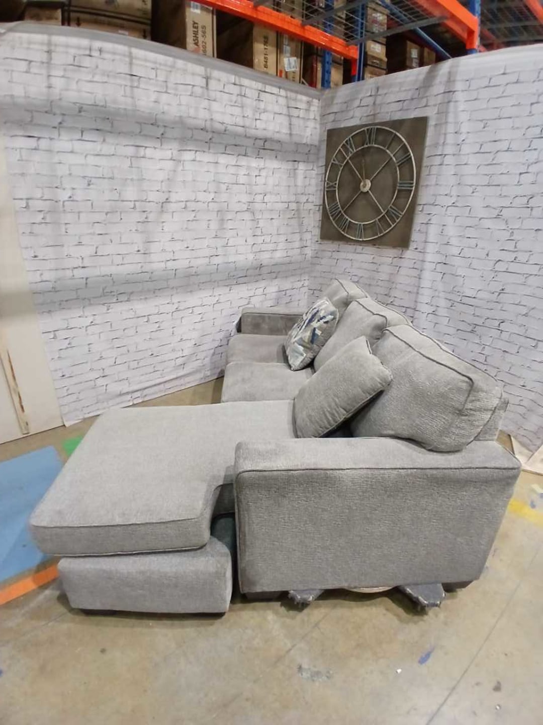 Greaves Sofa Chaise - Stone/Reversible - Outlet Sale - Buy & Save at ...
