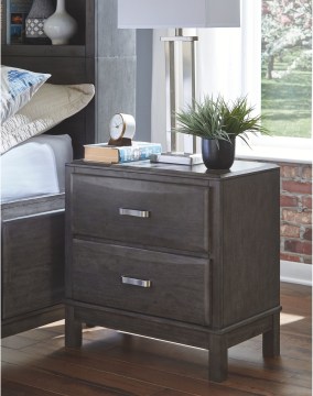 Caitbrook Two Drawer Nightstand