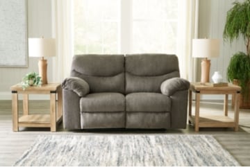 Alphons Reclining Loveseat - Putty