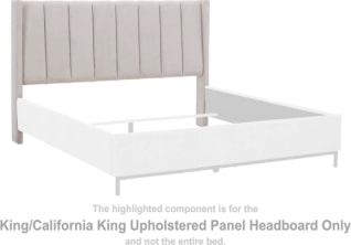 Freslowe King/California King Upholstered Panel Headboard