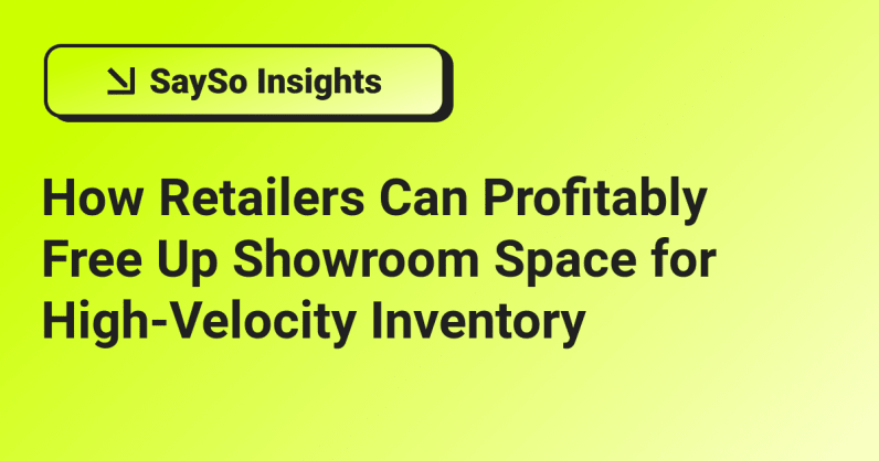 How Retailers Can Profitably Free Up Showroom Space for High-Velocity Inventory