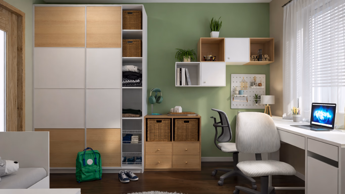 Detská izba s IKEA nábytkom