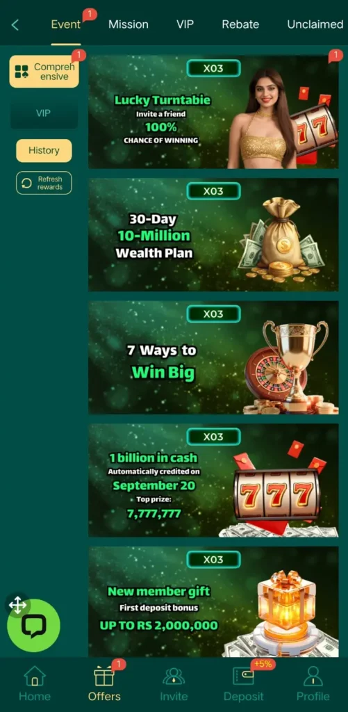 X03 Game Download APK | Best Pakistani Casino Earning Platform 2025 Screenshot 3