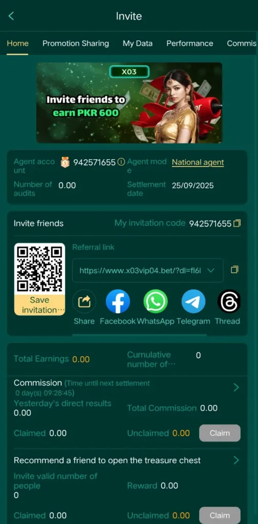 X03 Game Download APK | Best Pakistani Casino Earning Platform 2025 Screenshot 4