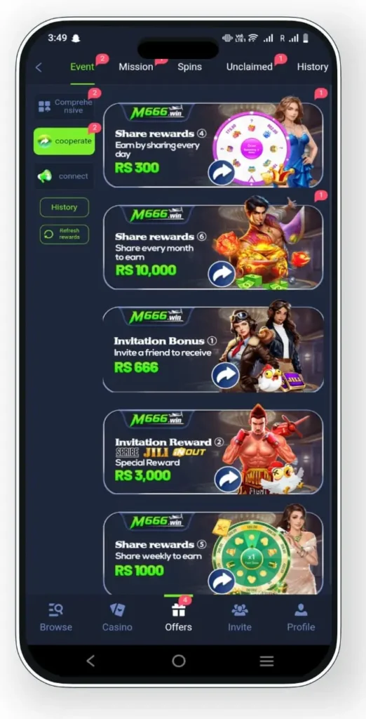 M666 Game Download APK (Best Earning App) for Android 2026 Screenshot 6