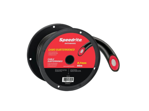 CABLE AISLADO SUBTERRANEO x 50mts - 2,7MM