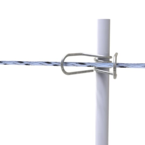 Gallagher Varilla Fibra de vidrio 10x1500 mm Blanca Pk50