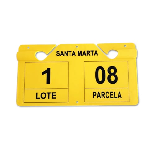 Cartel Lote- Parcela