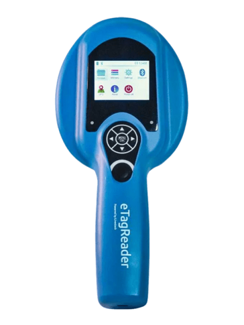 Lector eTag iLivestock + fuente