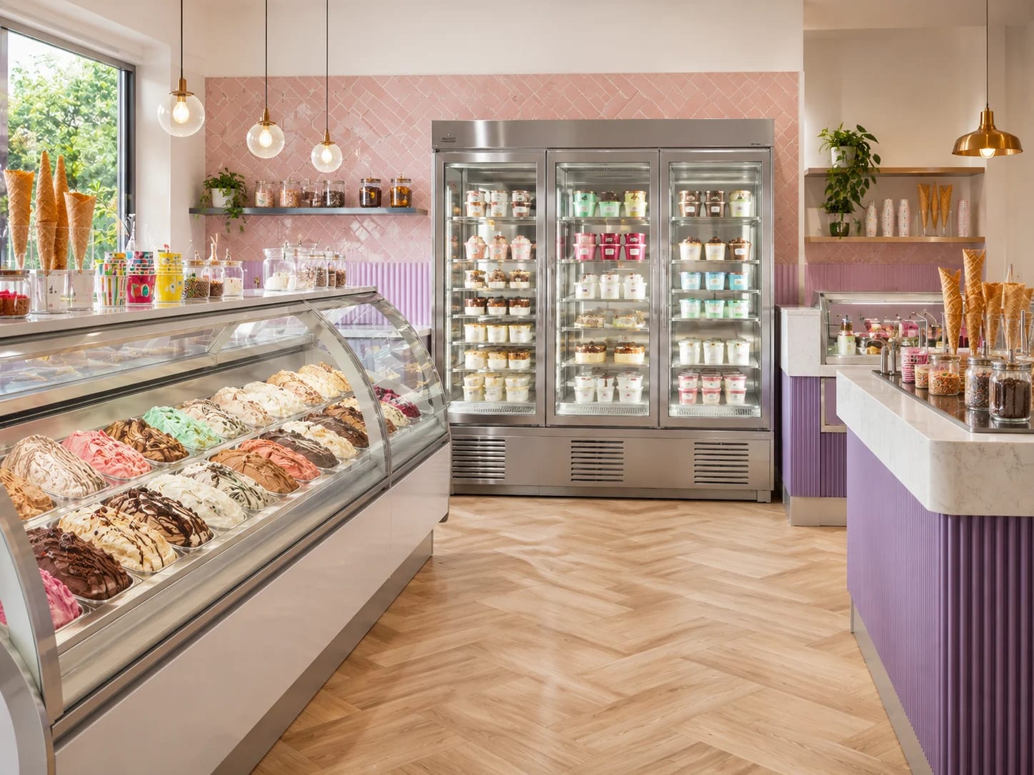 Ice Cream Shop Refrigeration Solutions