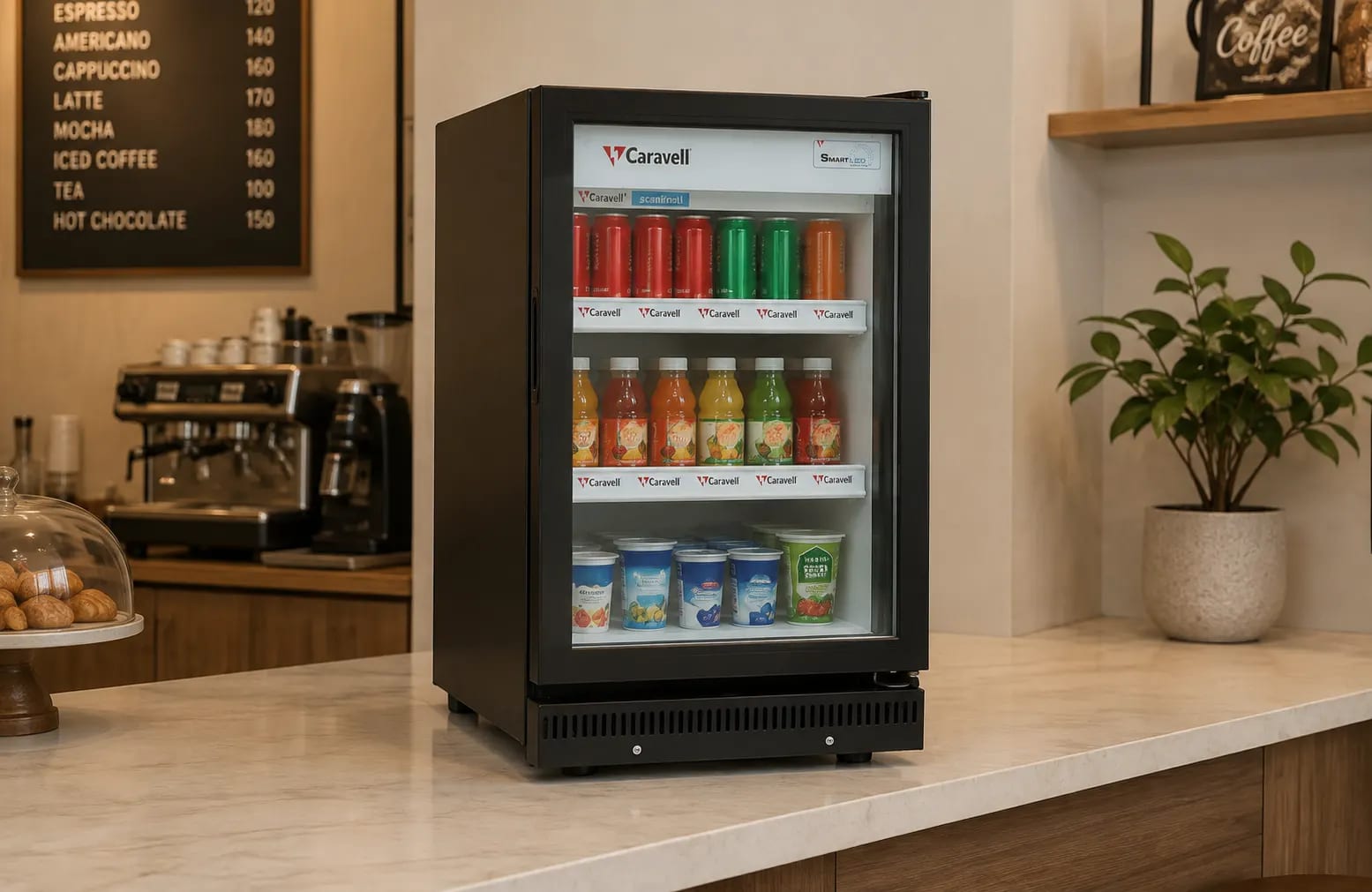 Compact Counter-Side Display