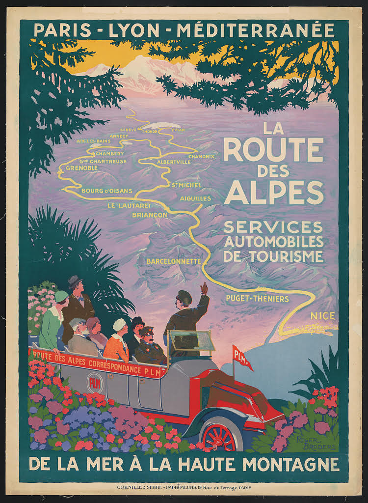 Frame creator test image of french tourism poster