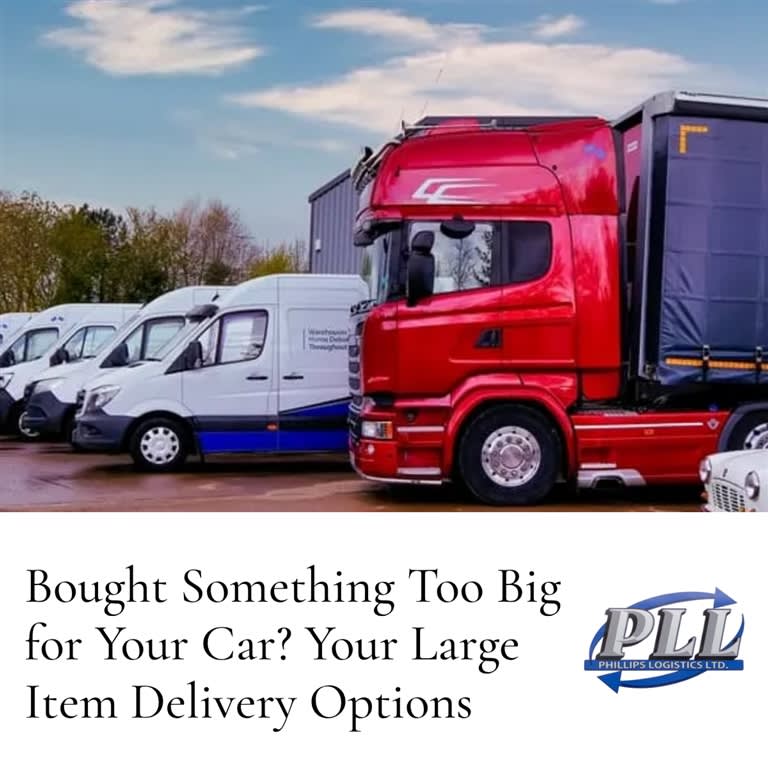 Bought Something Too Big for Your Car? Your Large Item Delivery Options