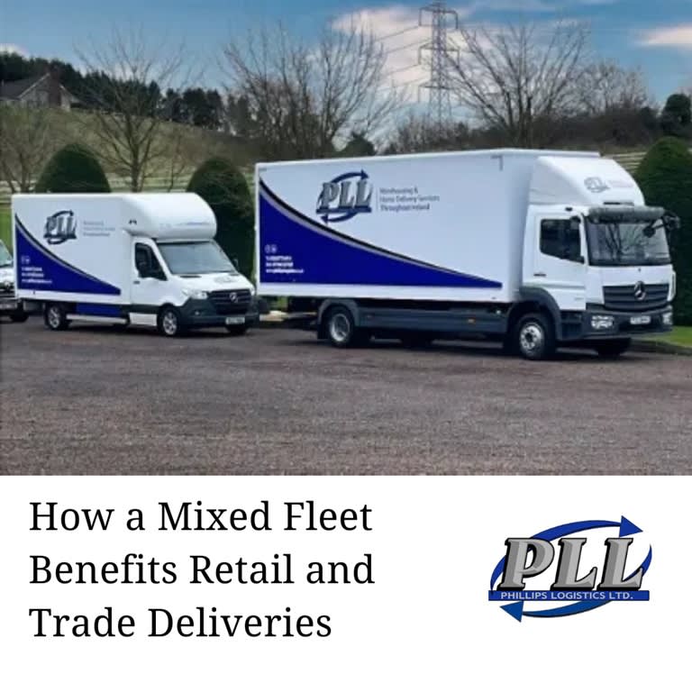 How a Mixed Fleet Benefits Retail and Trade Deliveries
