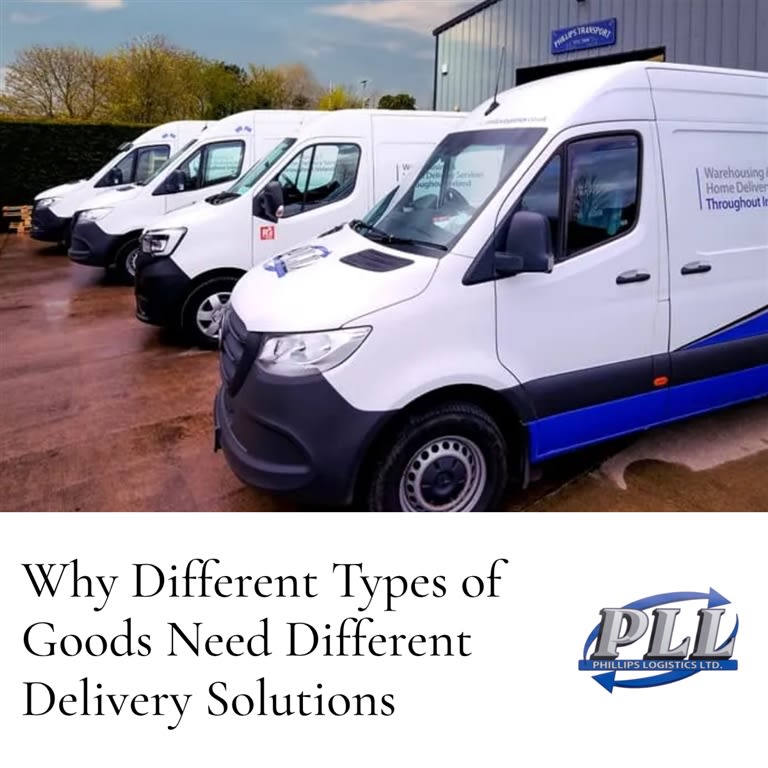 Why Different Types of Goods Need Different Delivery Solutions