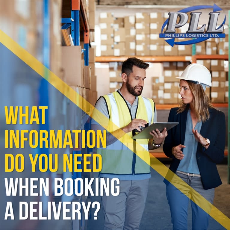 What Information Do You Need When Booking a Delivery?