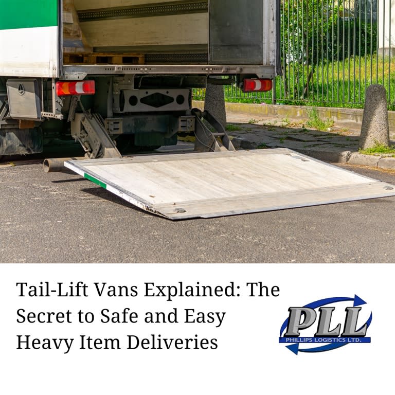 Tail-Lift Vans Explained: The Secret to Safe and Easy Heavy Item Deliveries