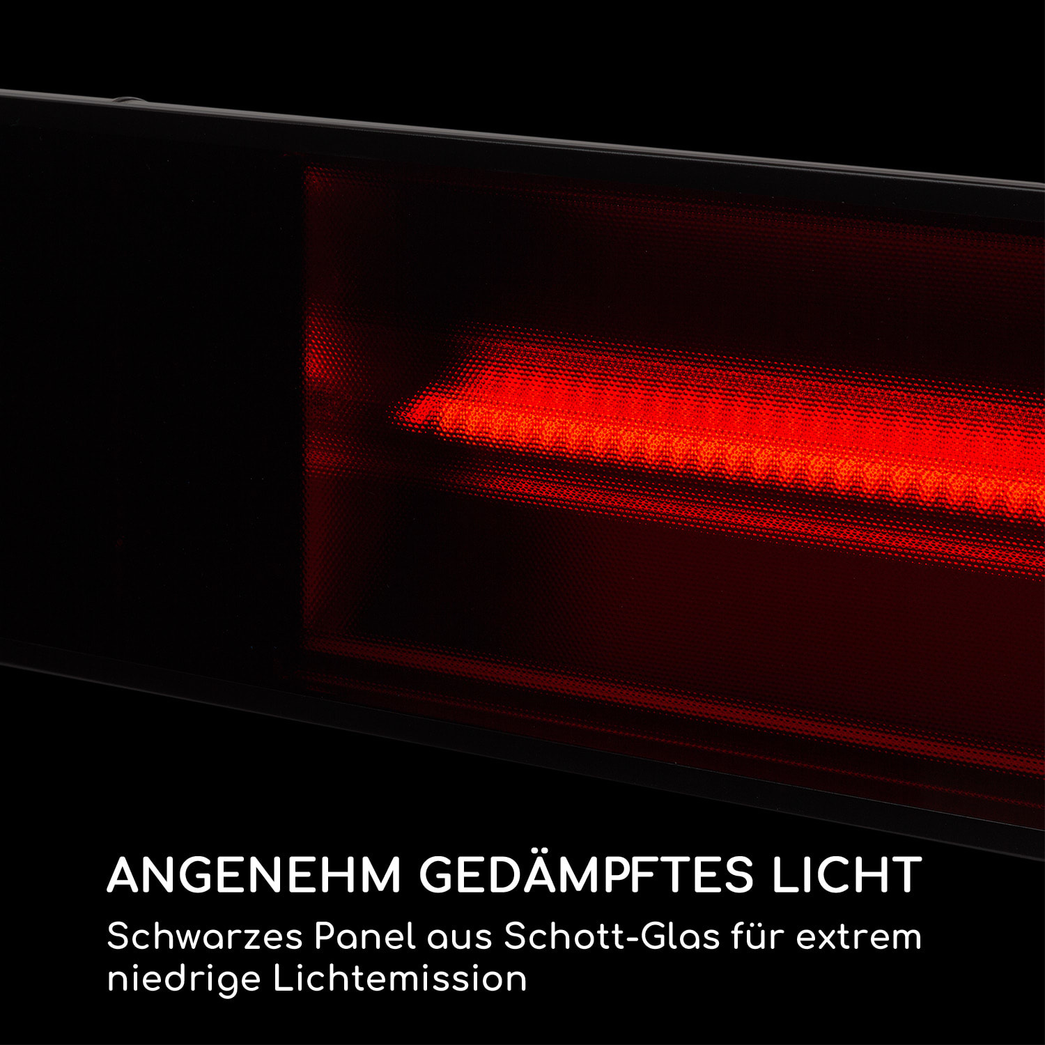 Phantom Heizstrahler Aluminium 900/1800W Fernbedienung grau 