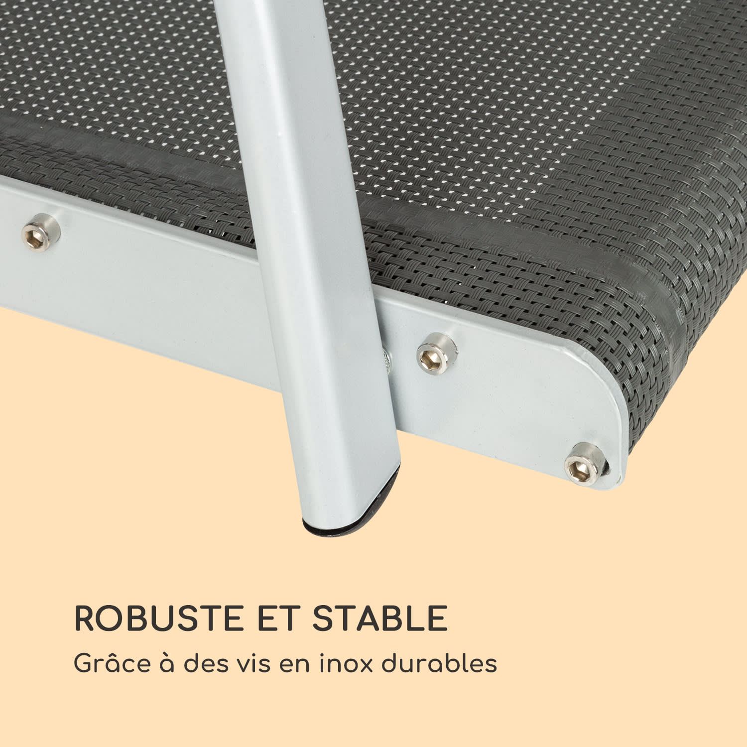 Bel Air Duo Swing Balancelle de jardin pour 2 personnes - gris & crème 