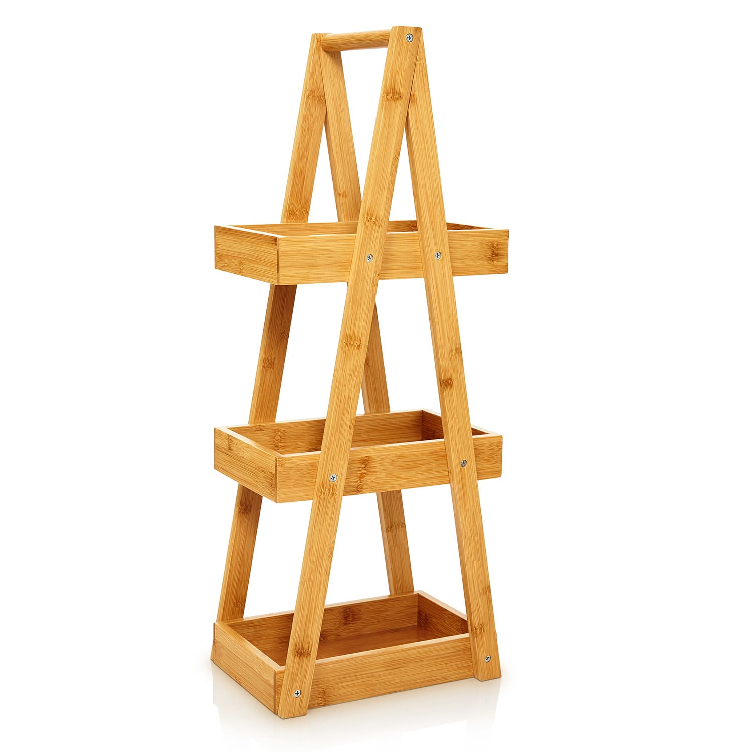 Premium Duschregal 26 x 66 x 18cm wasserunempfindlich  Bambus 