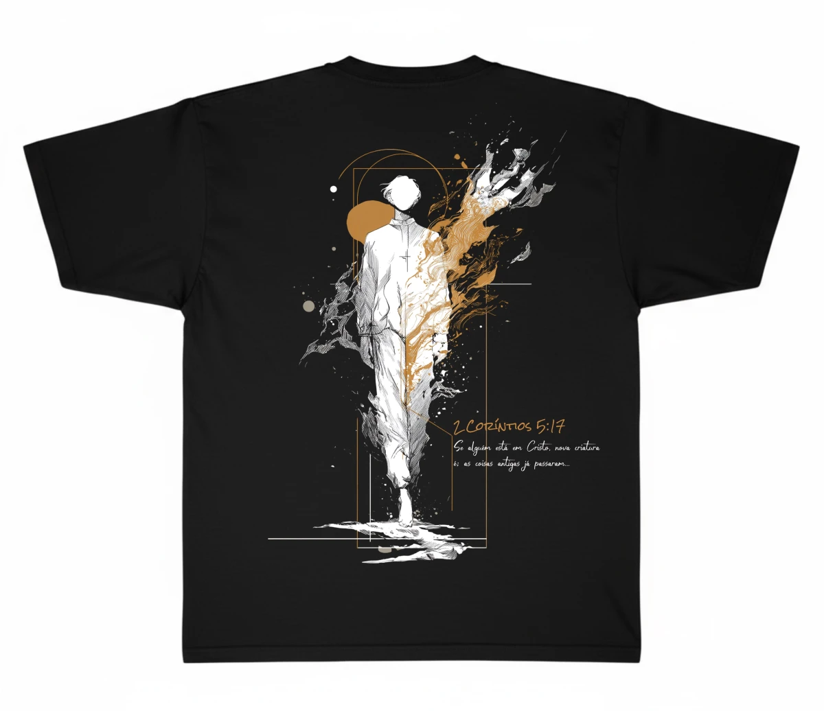 Camiseta Nova Criação - 2 Coríntios 5:17