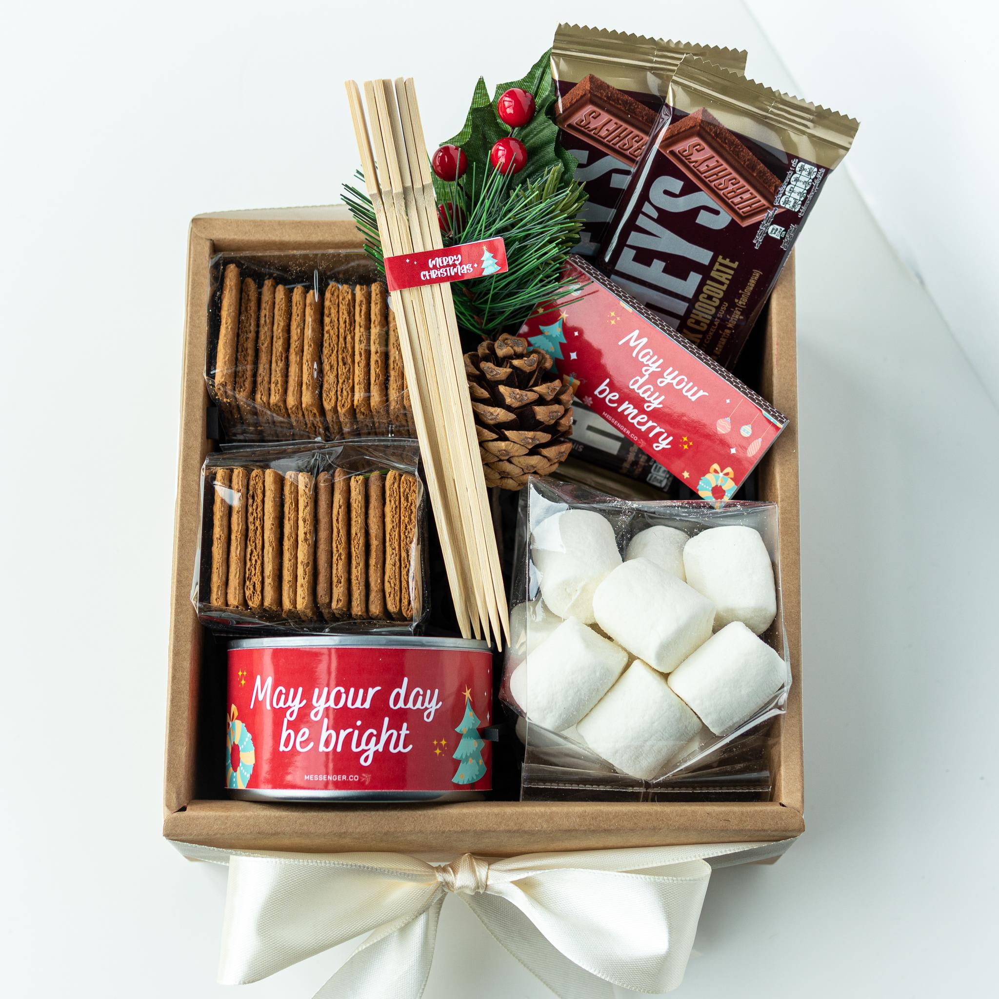 [messengerco] s'mores gooey box - christmas gift box product photo square-9