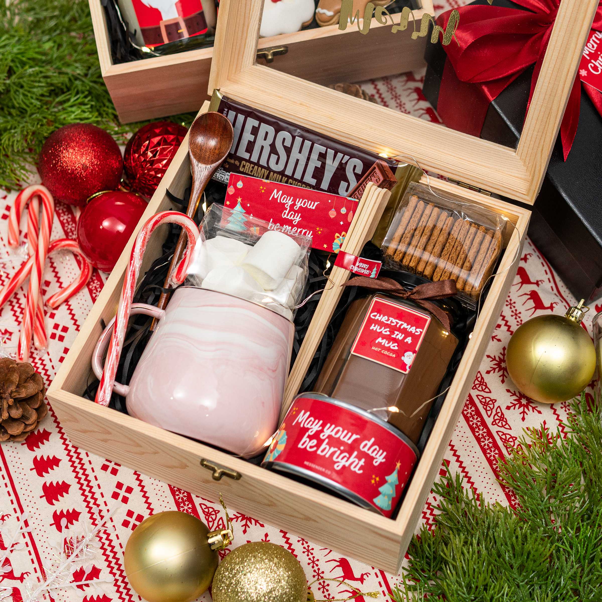 [messengerco] lavish box - christmas gift box product photo square-4
