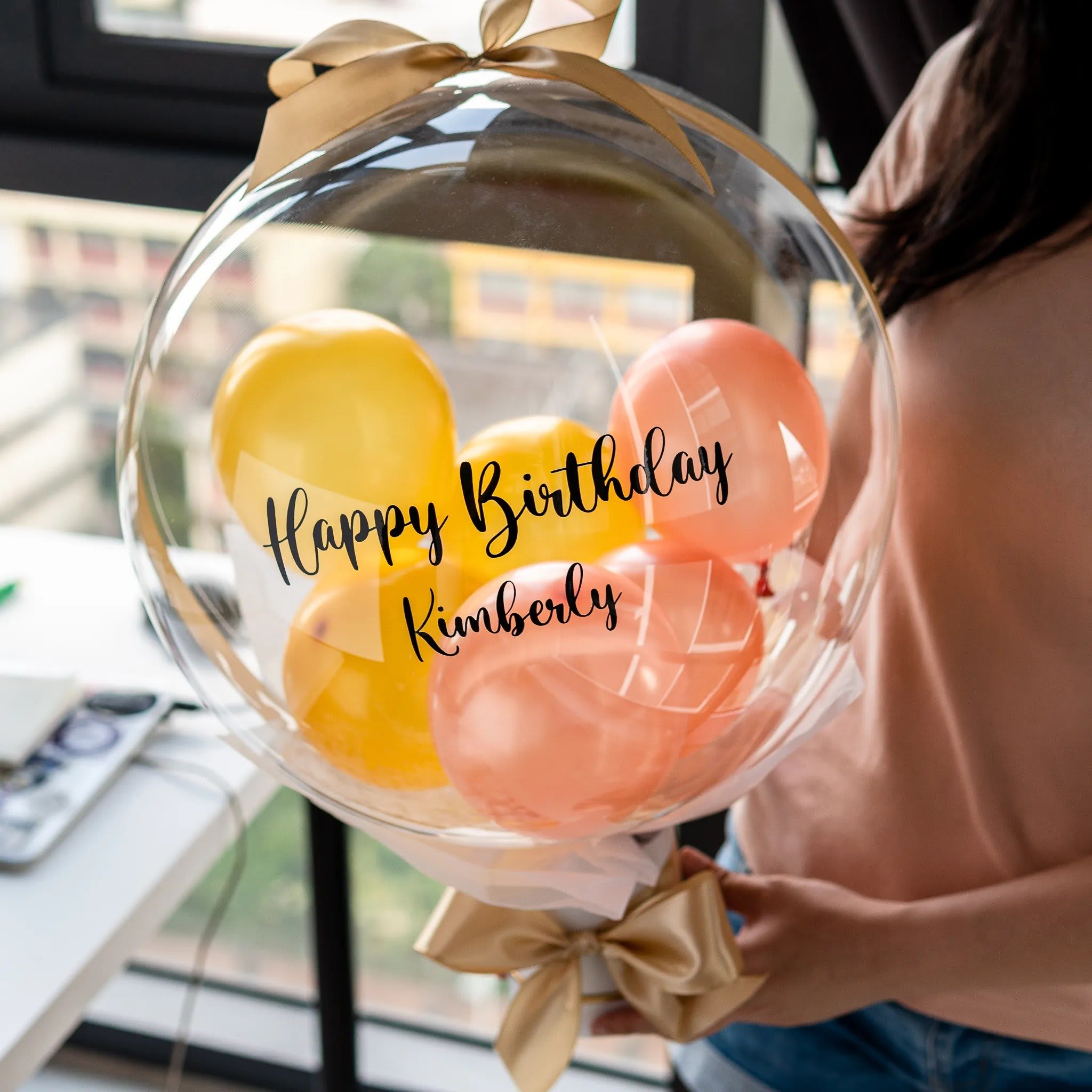 Personalised 24 bubble balloon product photo square-2