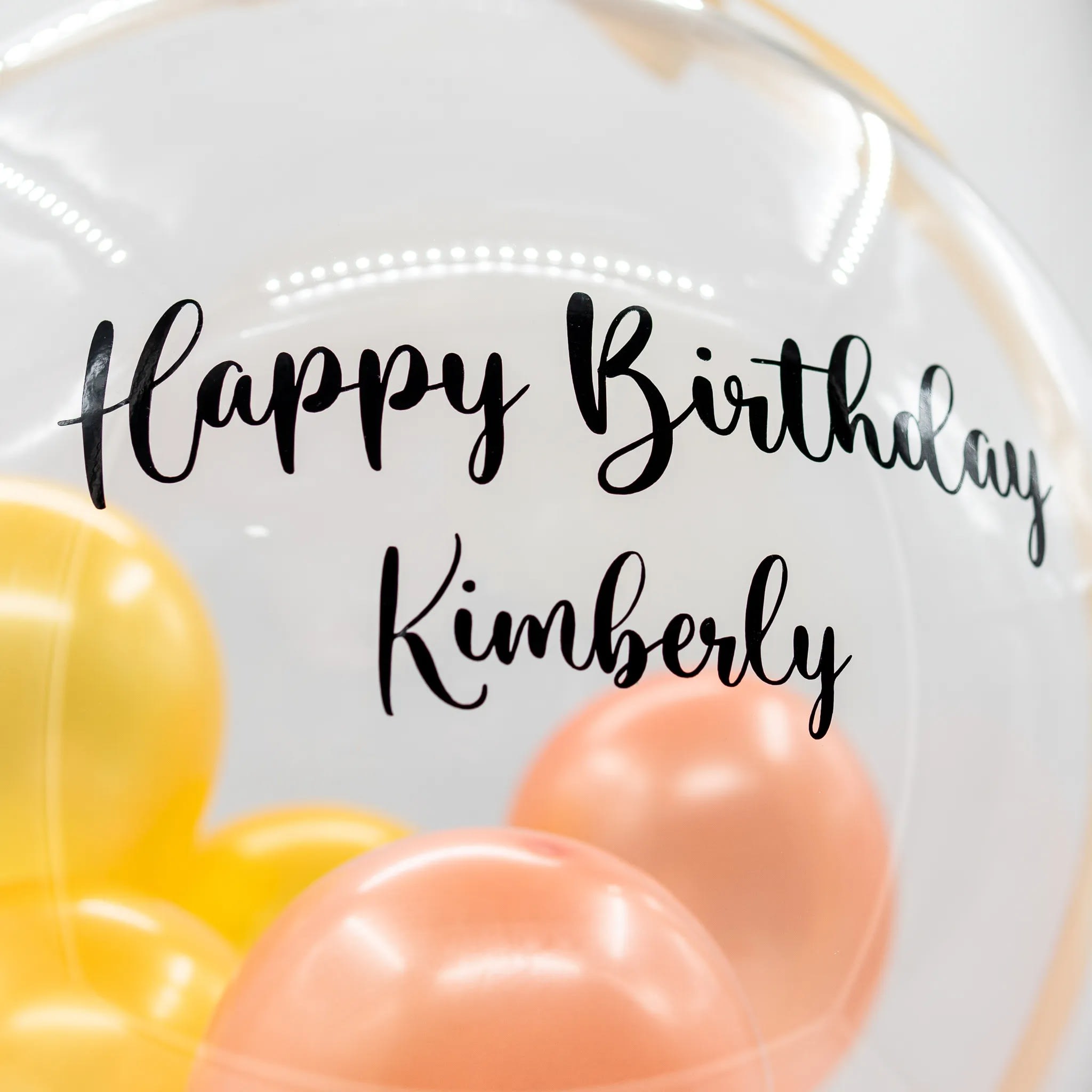 Personalised 24 bubble balloon product photo square-4