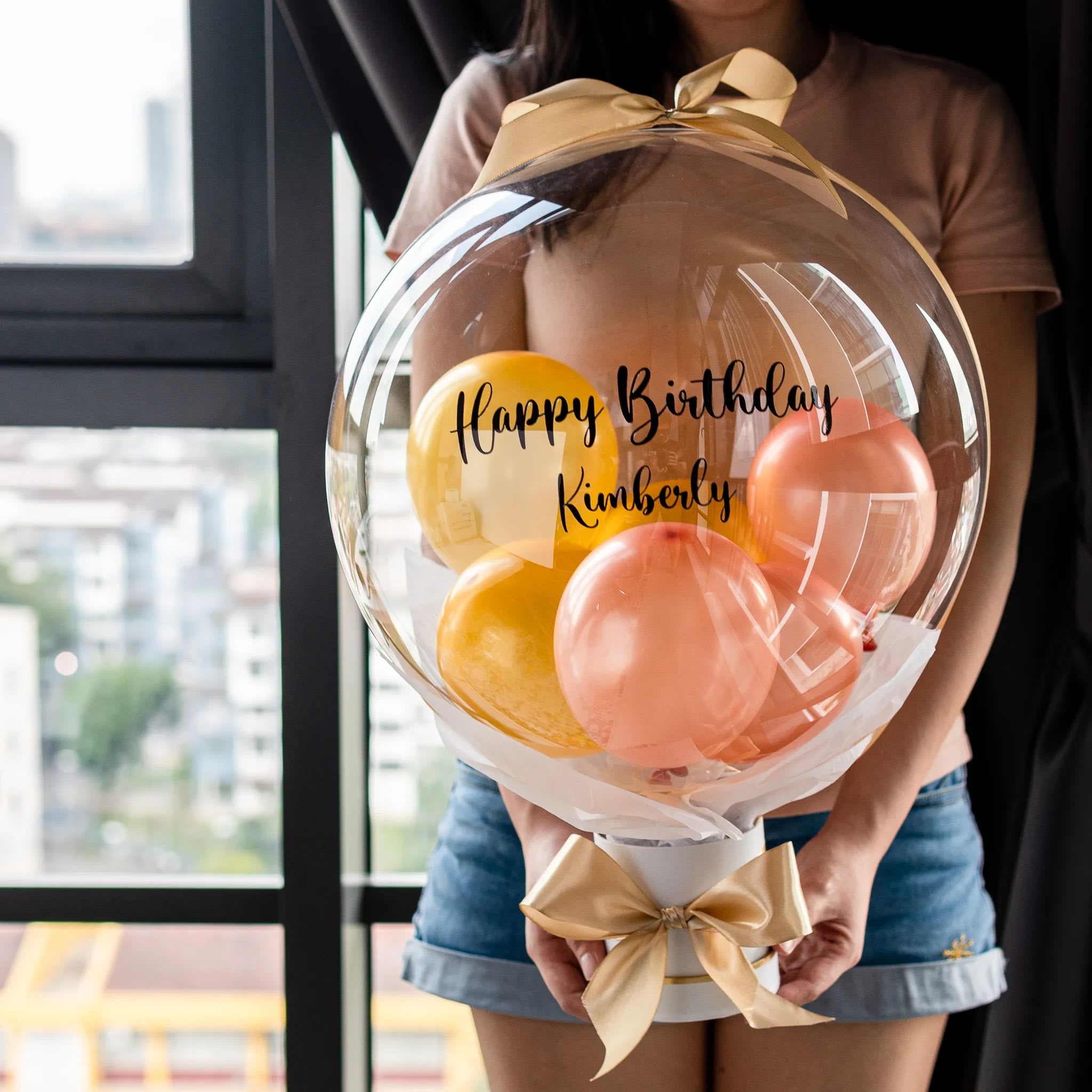 Personalised 24 bubble balloon product photo square-3