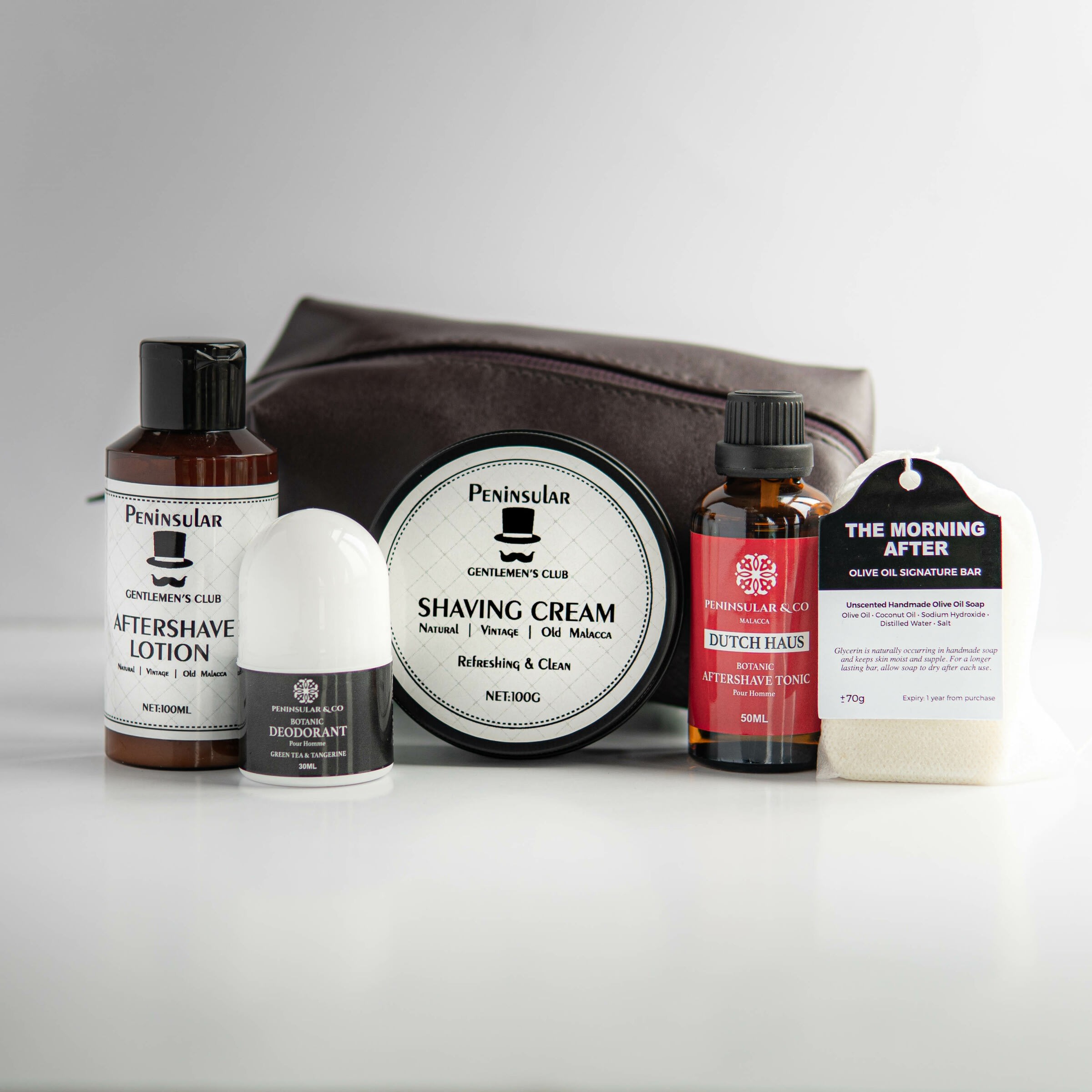 Men's self care pack e- cole haan brown product photo square-2