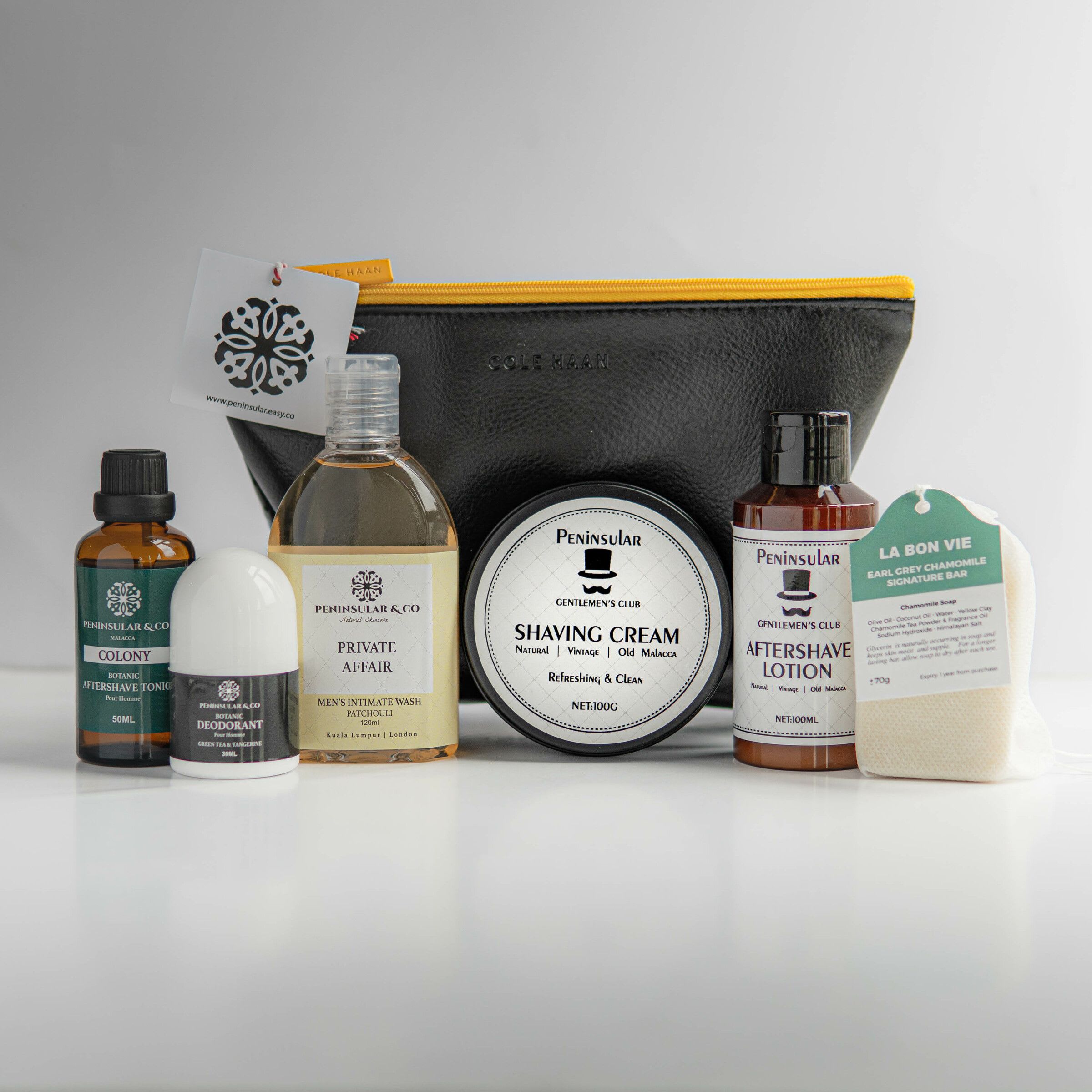 Men's self care pack i- cole haan yellow product photo square-2