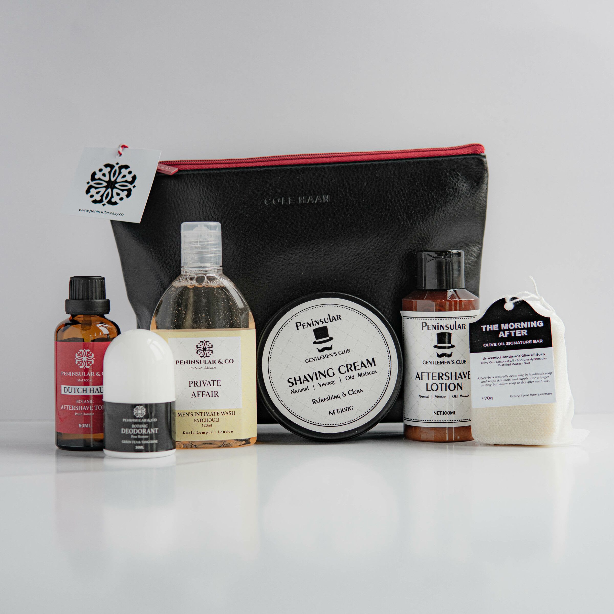 Men's self care pack g- cole haan red product photo square-2