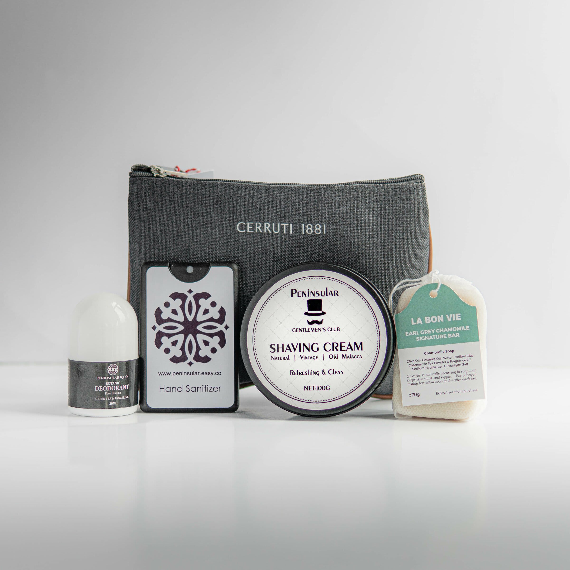 Men's self care pack a - cerutti dark grey product photo square-2