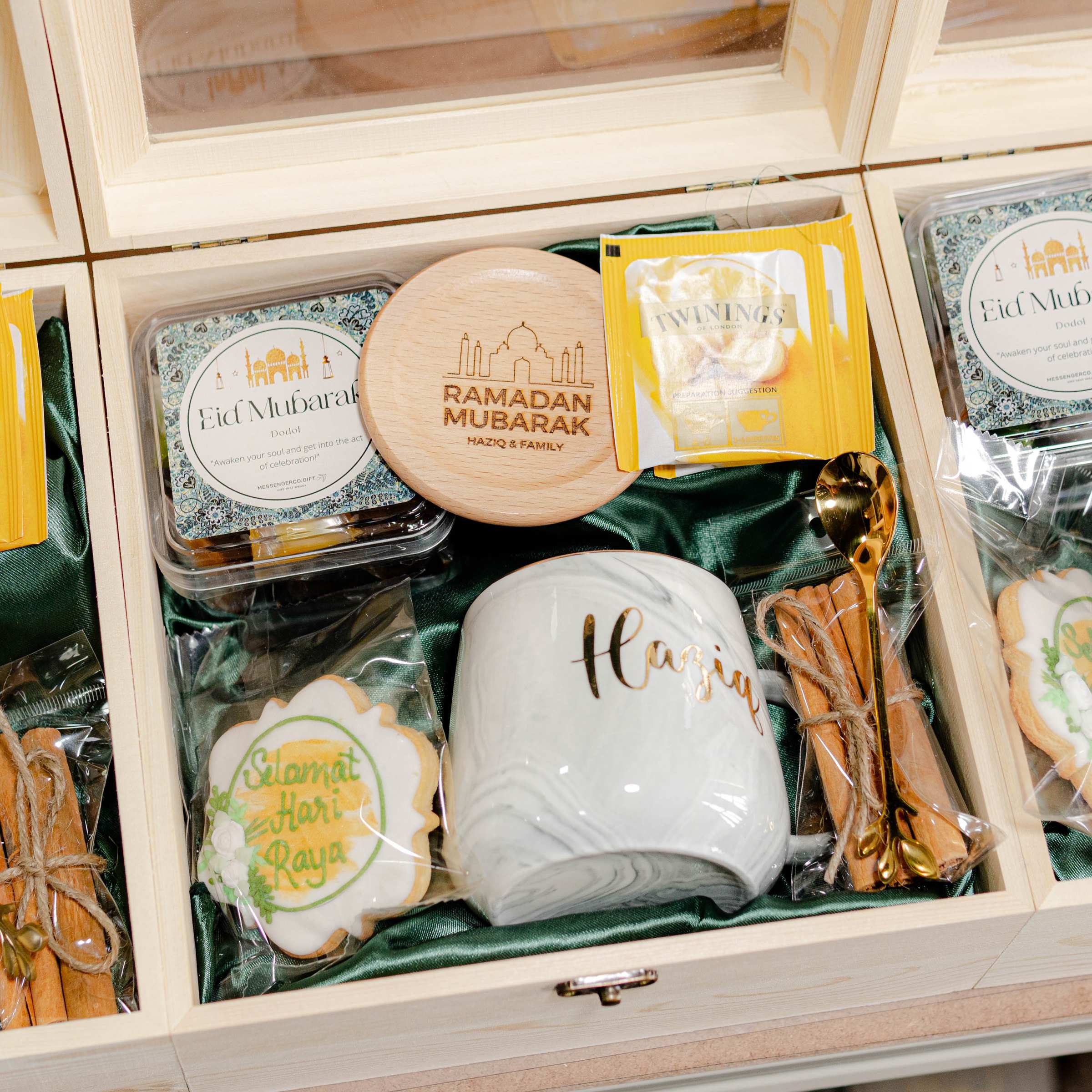 Raya personalised wooden gift set product photo square-2