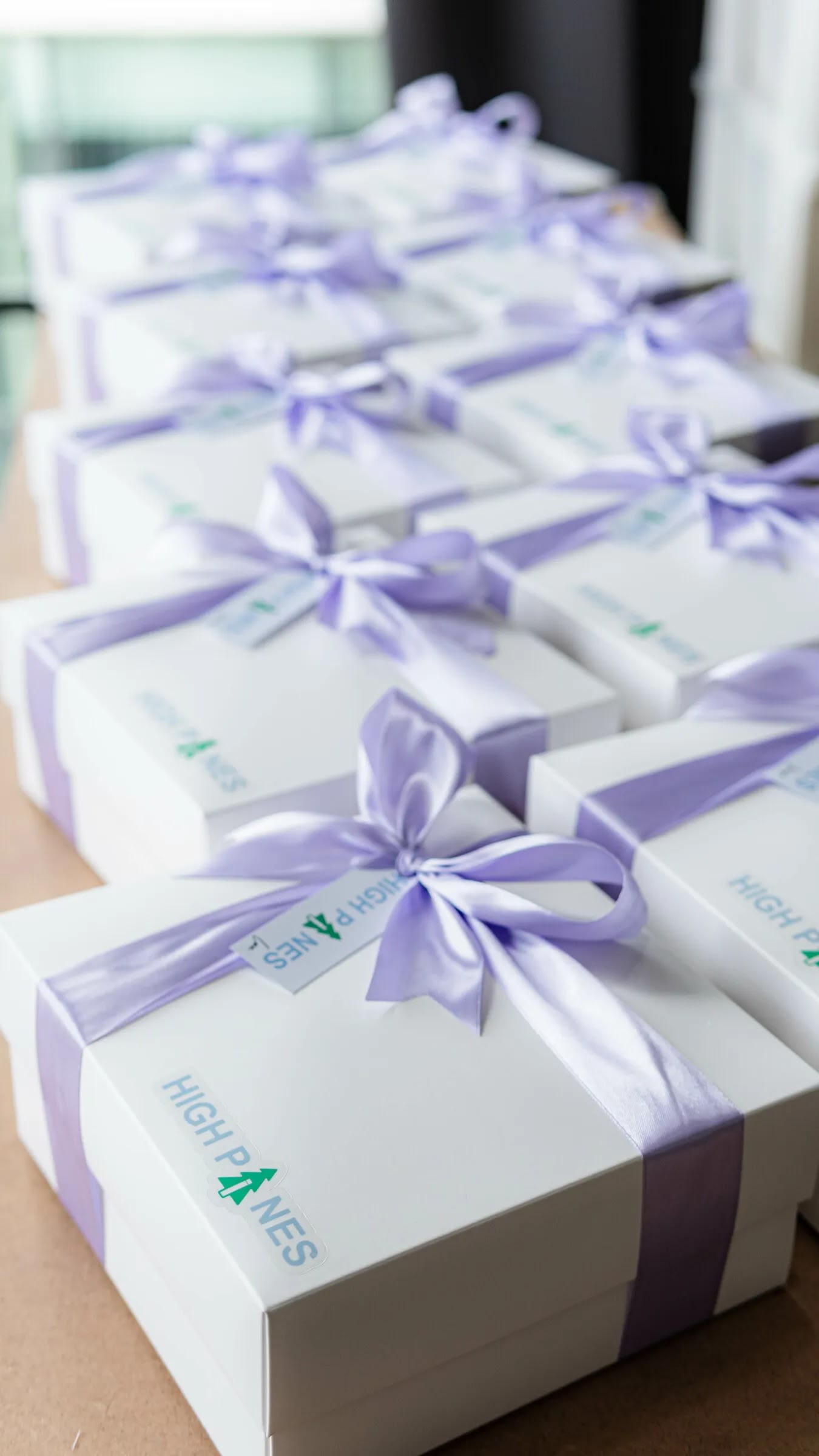 Personalised staff gift set - high pines product photo portrait-2