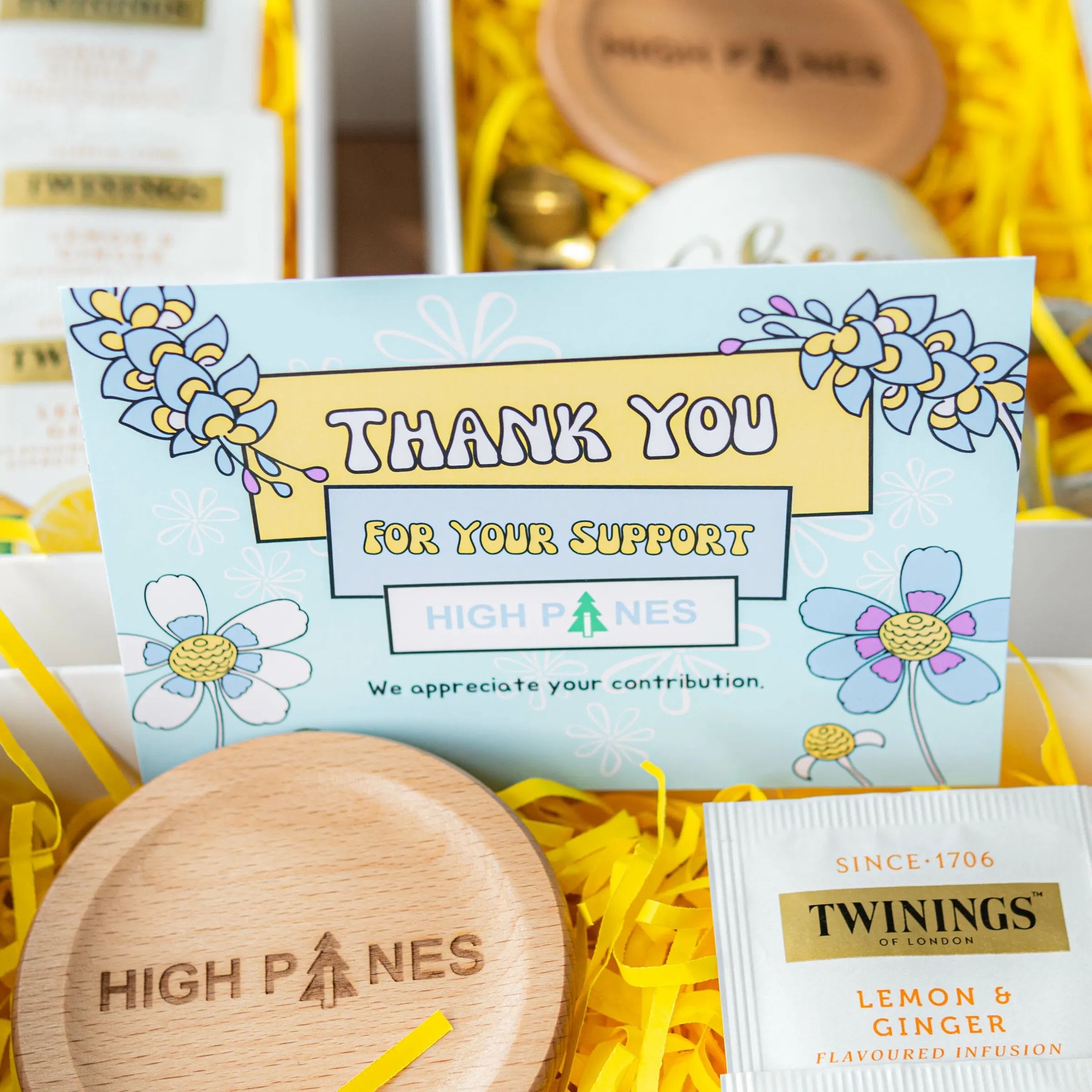 Personalised staff gift set - high pines product photo square-3