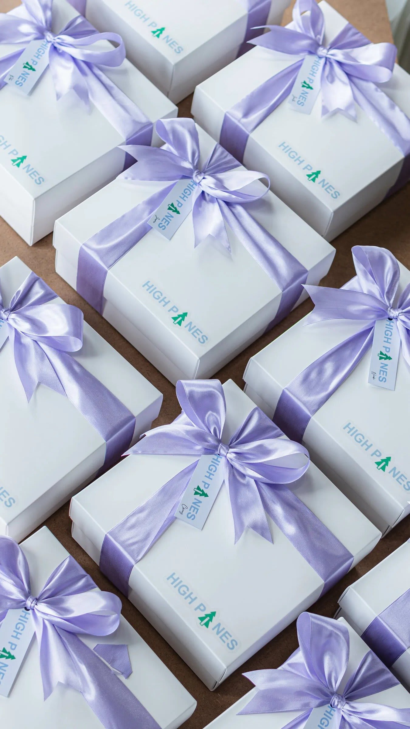 Personalised staff gift set - high pines product photo portrait-4