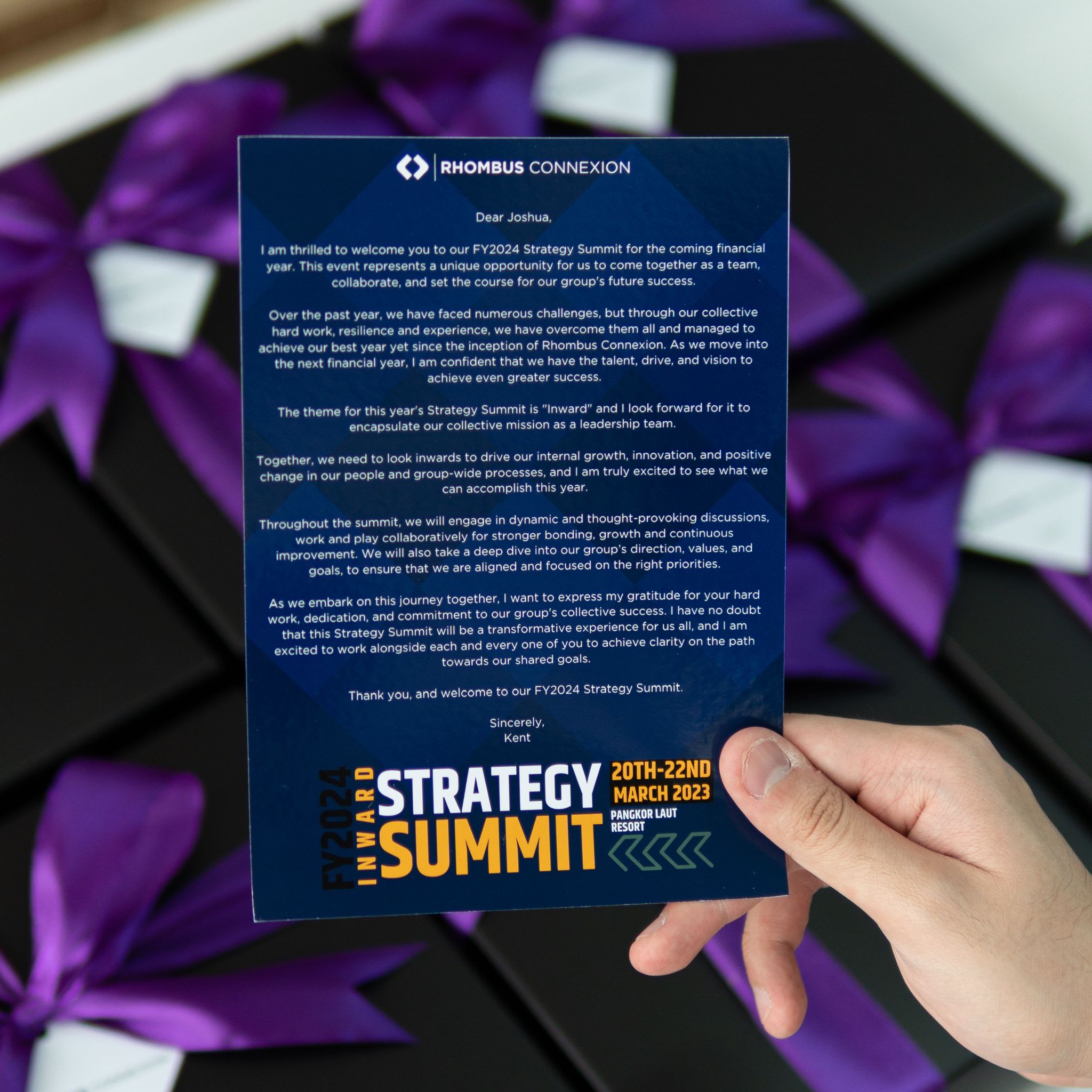 Welcome gift set - rhombus connexion product photo square-6