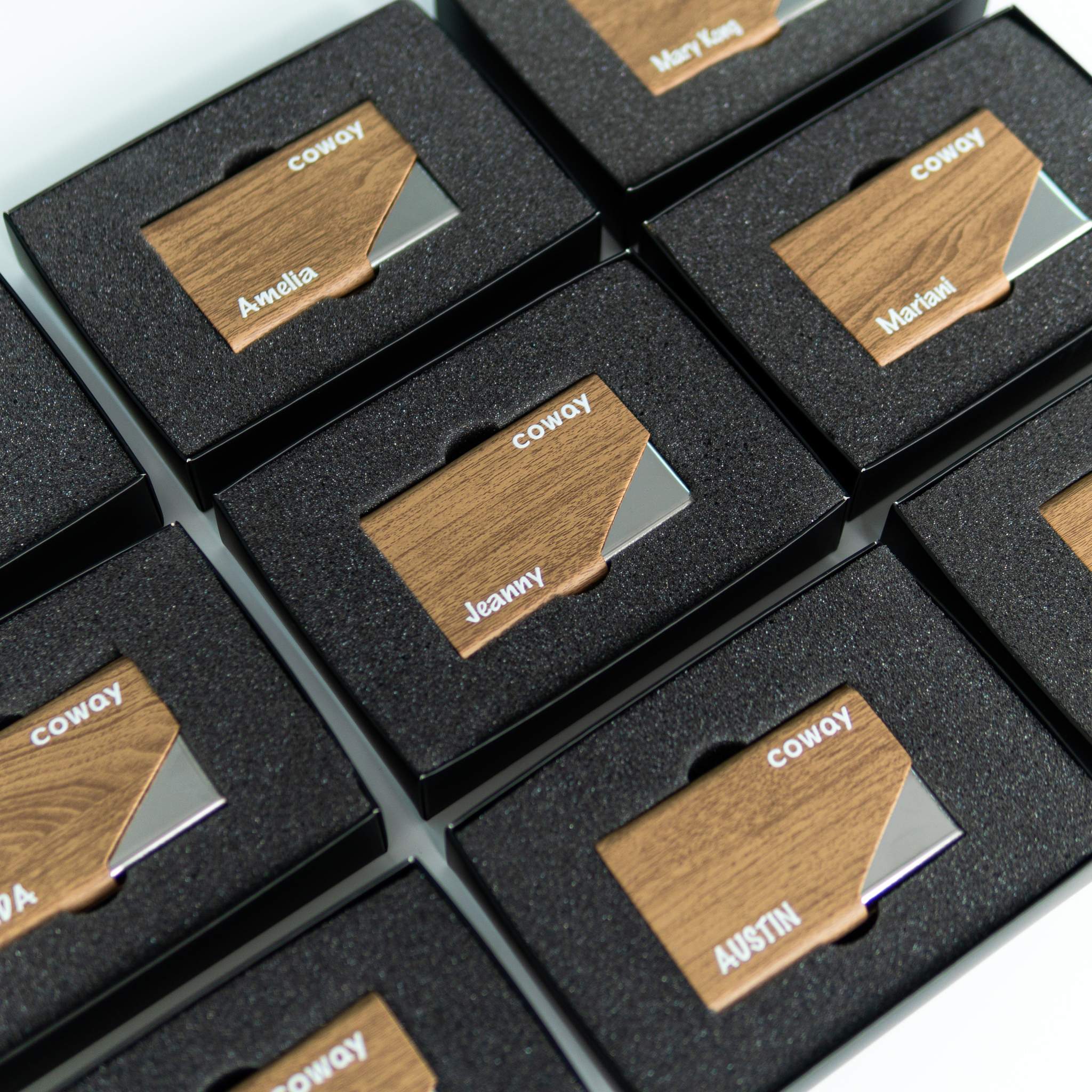 Custom card holder set - coway product photo square-4