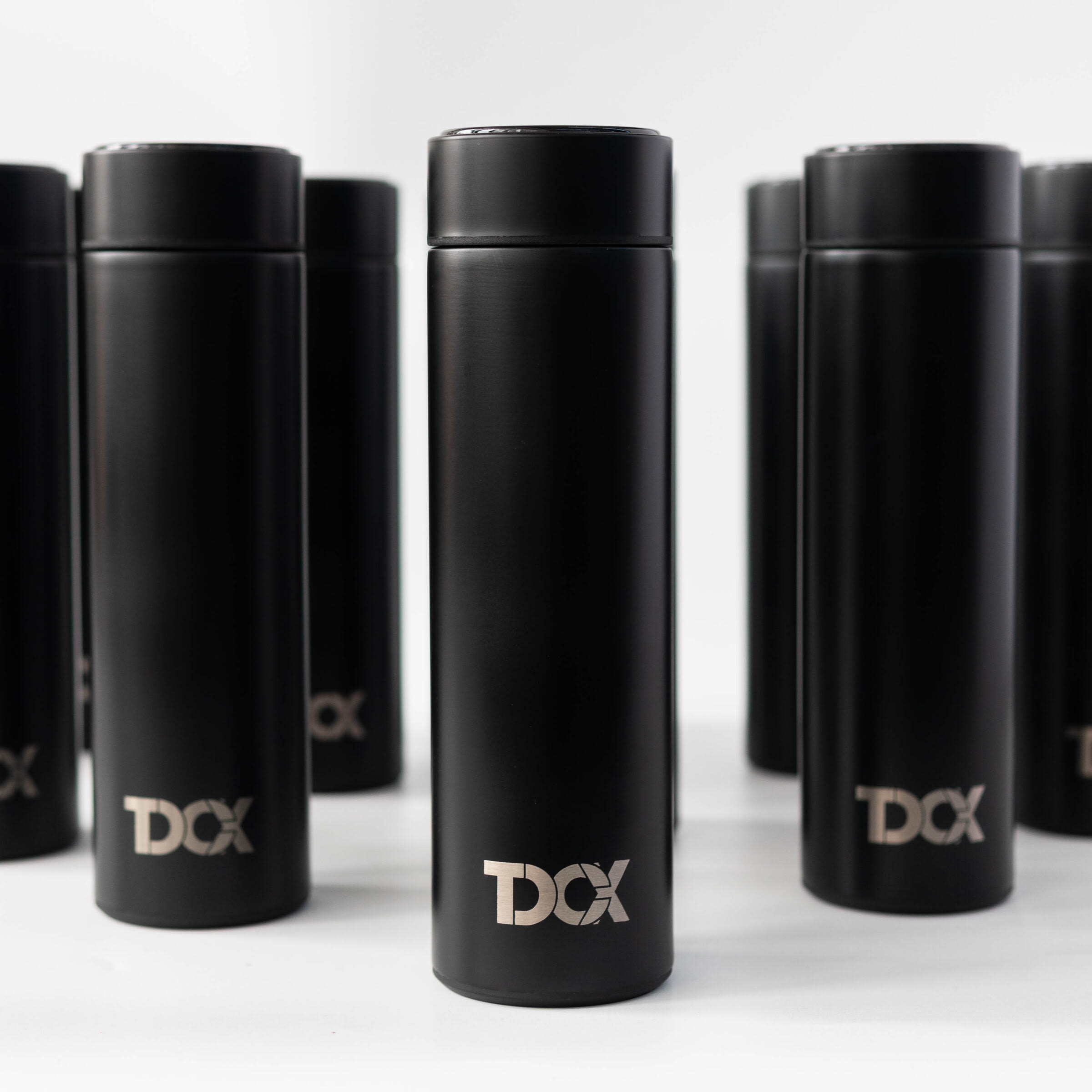 Custom logo thermal flask - tdcx product photo square-2