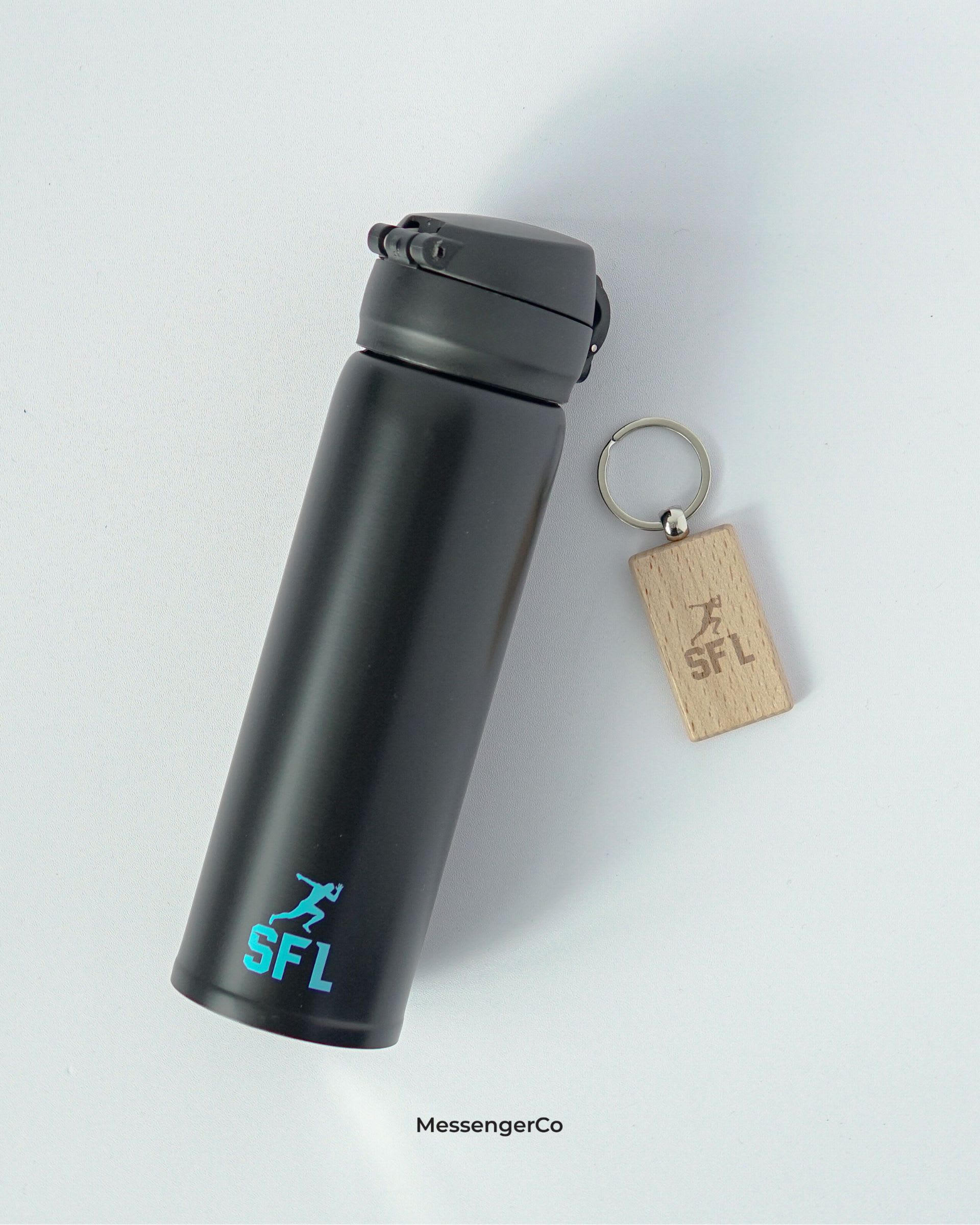 Custom thermal flask - sfl product photo portrait-2