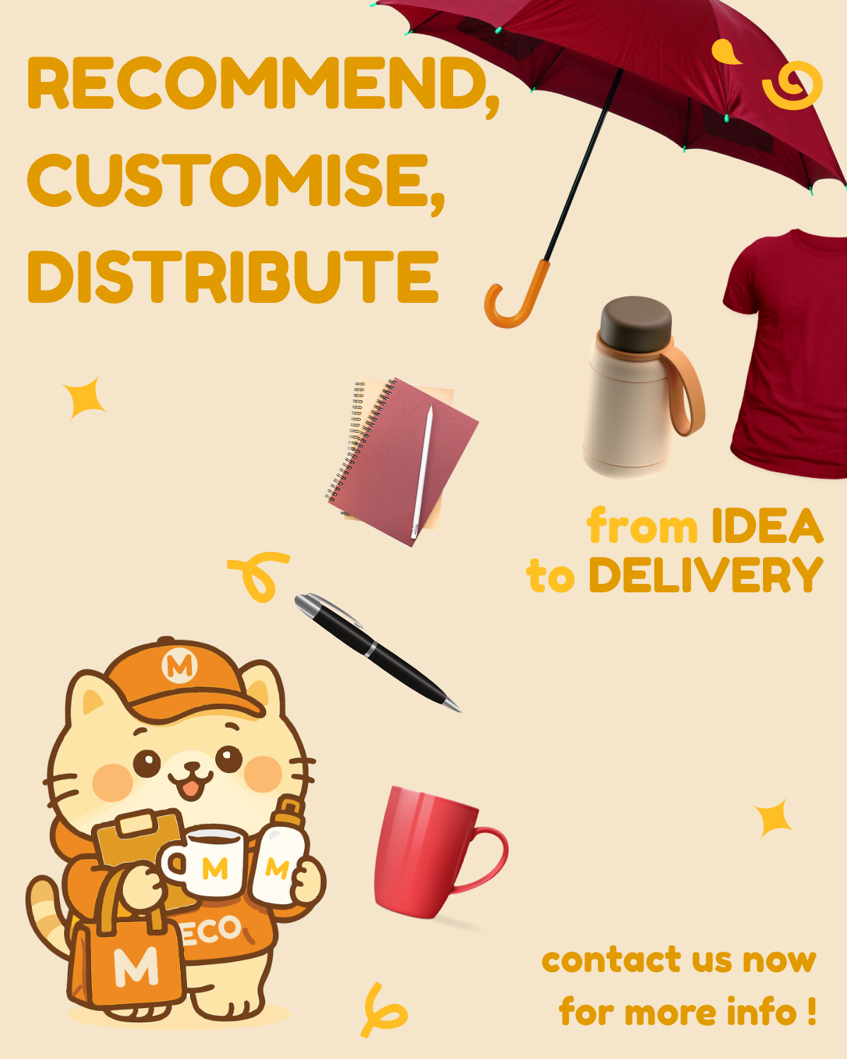 Recommend, Customise, Distribute - MessengerCo Banner