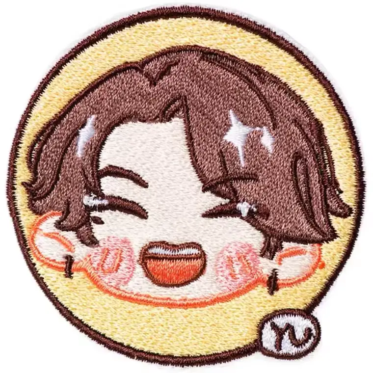 jimin fabric patch custom merch cute