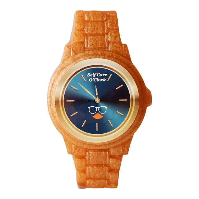 soap watch shaped wunderbath orange colour