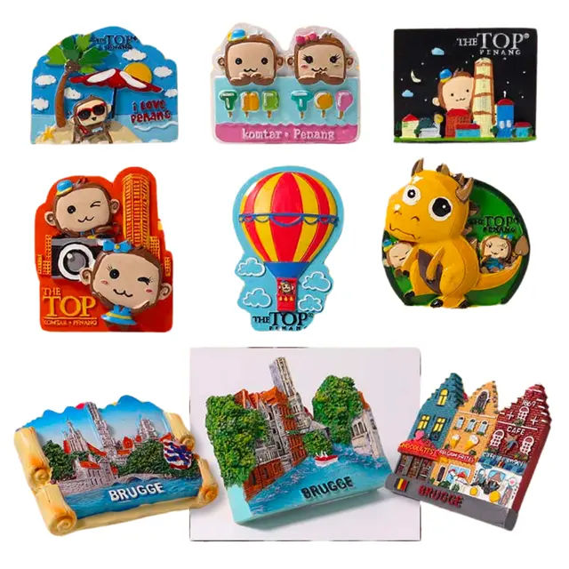 fridge magnet sample resin material cute